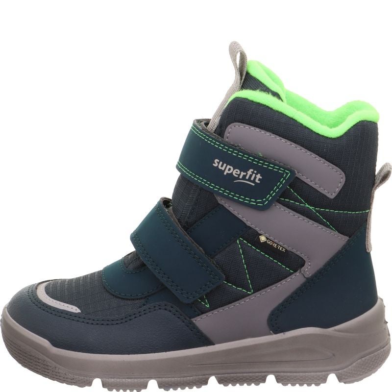 Superfit MARS Boys Boot - Material: Textil/Sonstiges Material in Green