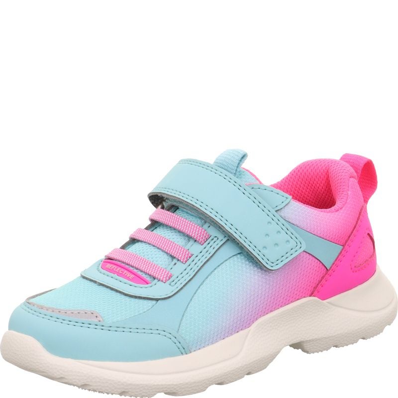 Superfit RUSH Mädchen Sneaker low - Material: Textil/Sonstiges Material in Grün