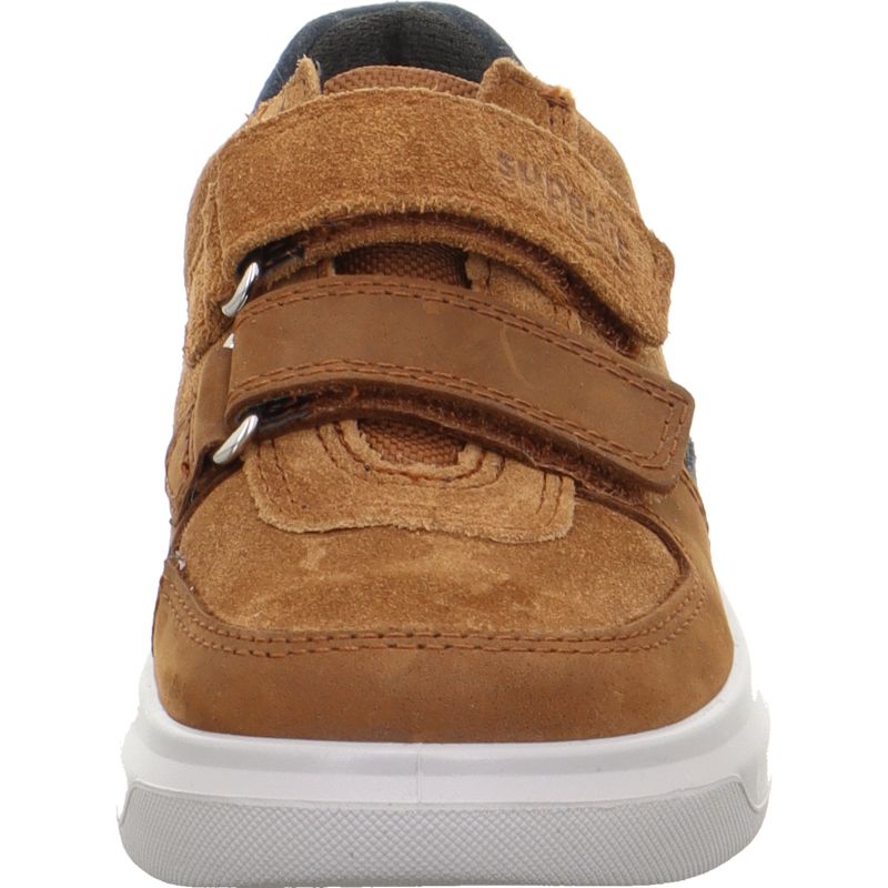 Superfit COSMO Jungen Sneaker low - Material: Leder/Textil in Braun