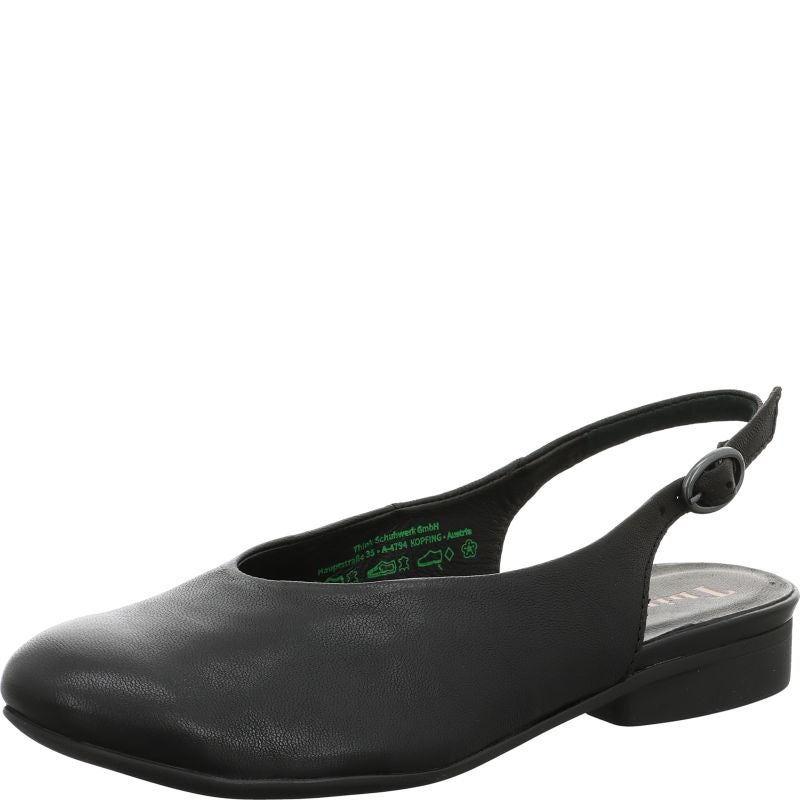 Think GUAD2 Woman Pumps - Material: Leather in Black