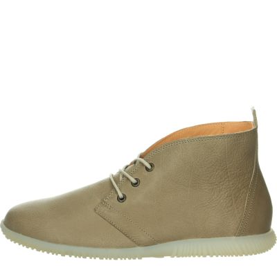 Think HAUKI HERREN Men Sneakers high - Material: Leather in olive