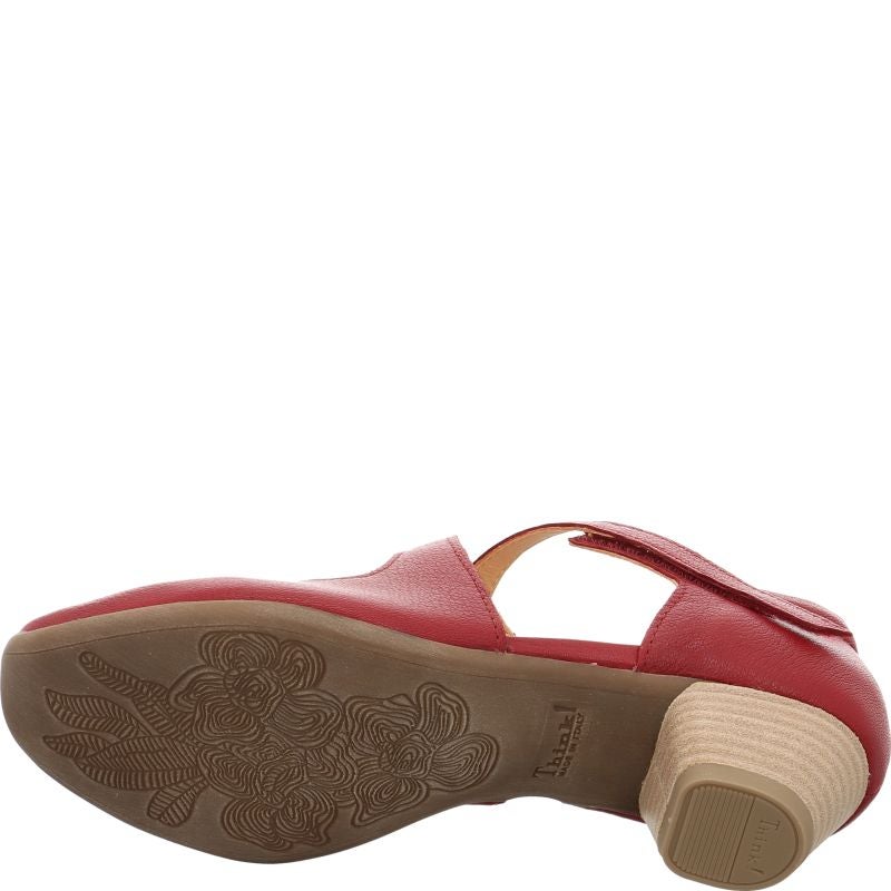 Think! AIDA Damen Pumps - Material: Leder in Rot