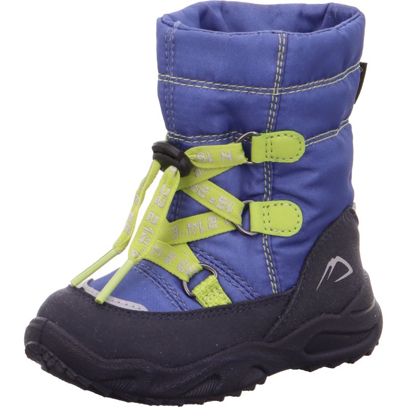 Superfit GLACIER Unisex, Boys Boot - Material: Textil/Sonstiges Material in Blue