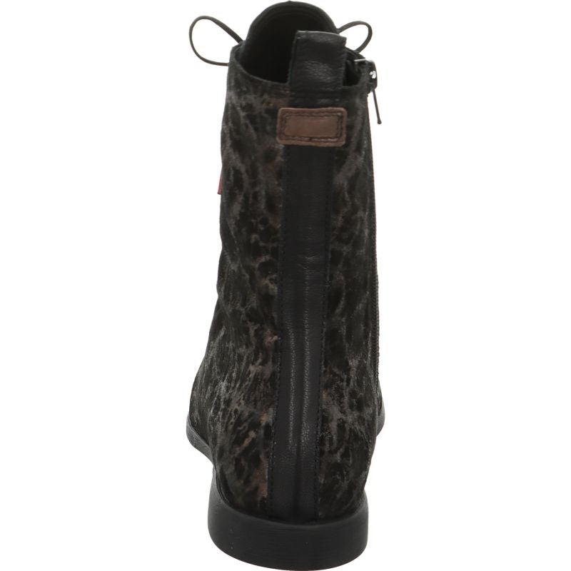 Think AGRAT Woman Ankle boot - Material: Leather in Black