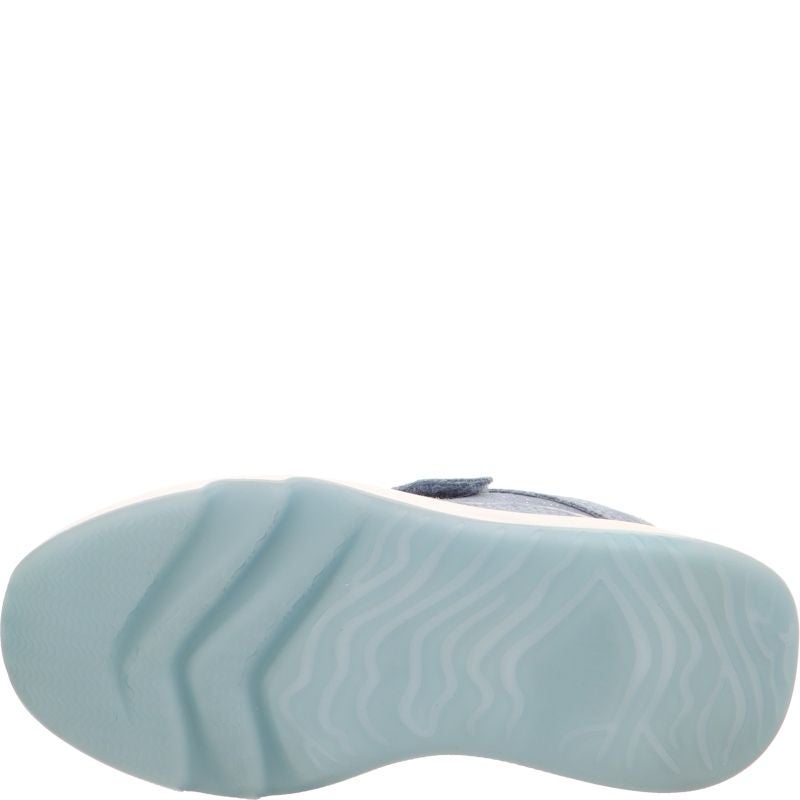 Superfit MELODY Mädchen Sneaker low - Material: Leder/Textil in Blau