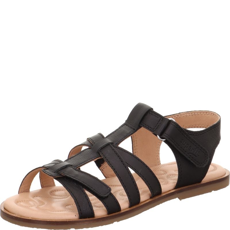 Superfit FLAIR Sandale - Material: Leder in Schwarz