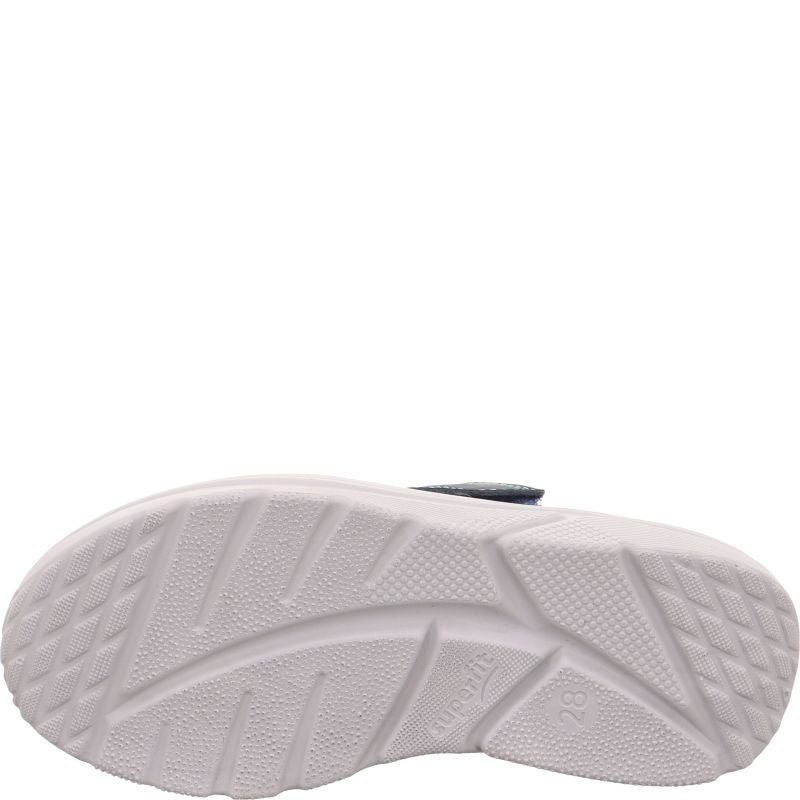 Superfit KICKS Unisex | Boys Sneakers low - Material: Textil/Sonstiges Material in Blue