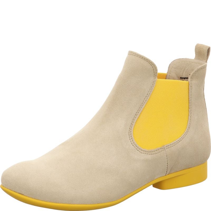 Think GUAD2 Chelsea boot - Material: Leather in Beige