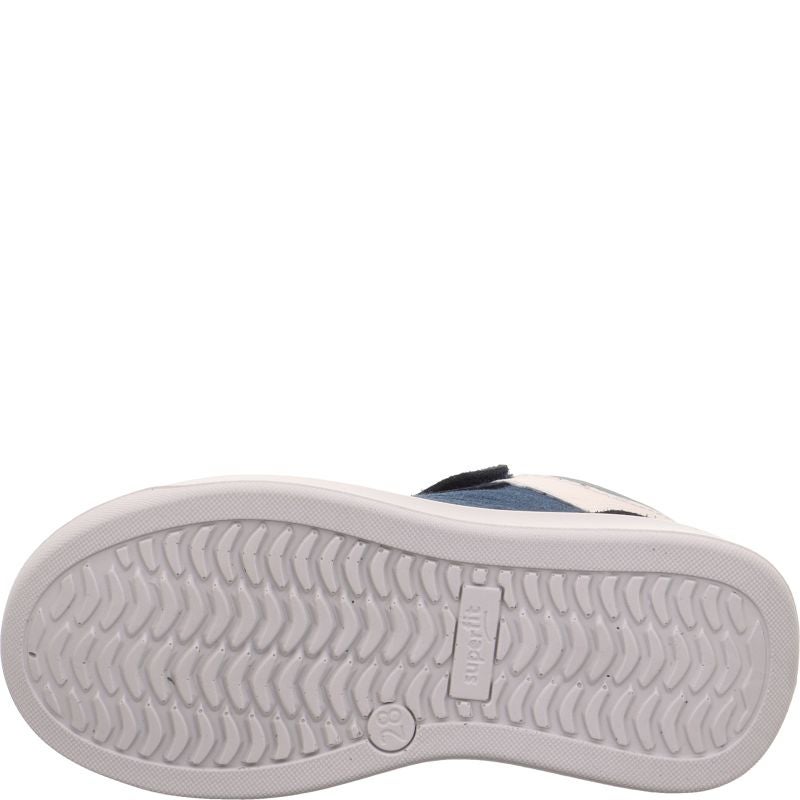 Superfit COSMO Boys Sneakers high - Material: Leather/Textil in Blue