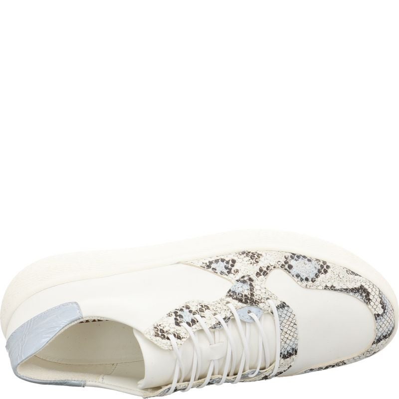 Think TURNA LIGHT DAMEN  - Material: Leather in White