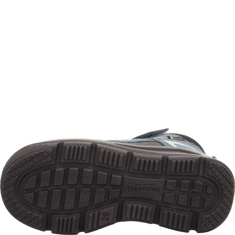 Superfit MARS Unisex | Boys Boot - Material: Leder/Sonstiges Material/Texti in Blue