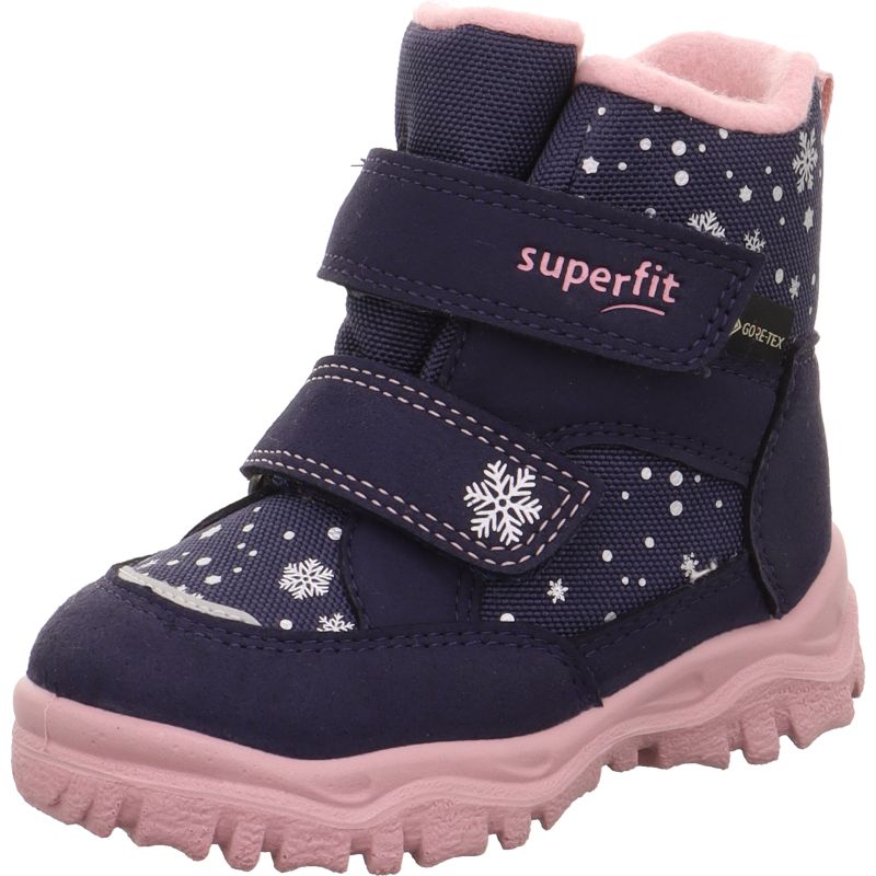 Superfit HUSKY1 Girls Boot - Material: Textile in Blue