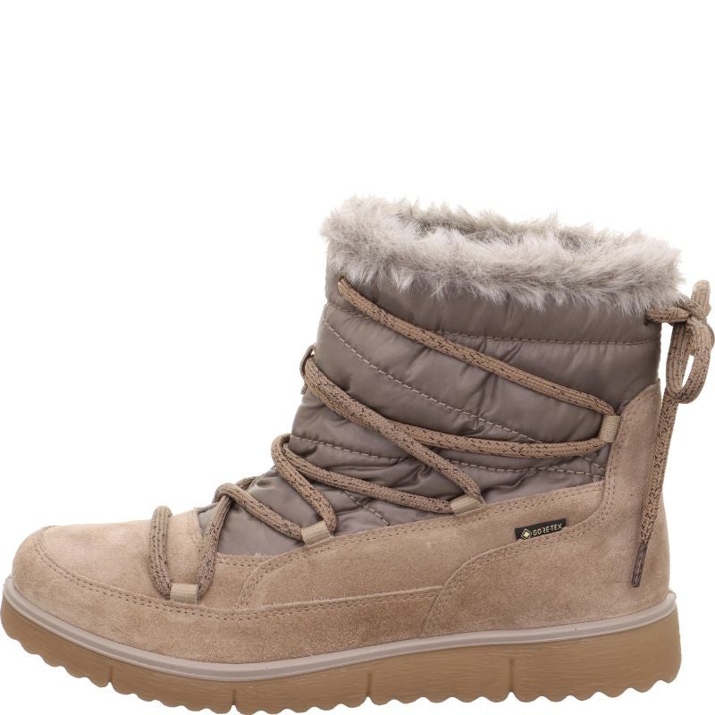 Legero CAMPANIA Woman Ankle boot - Material: Leather/Textil in Beige