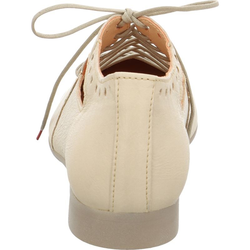 Think GUAD2 Woman Lace up shoe - Material: Leather in Beige