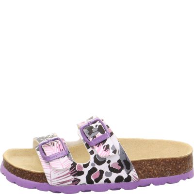 Superfit FUSSBETTPANTOFFEL Girls Slipper - Material: Sonstiges Material in White