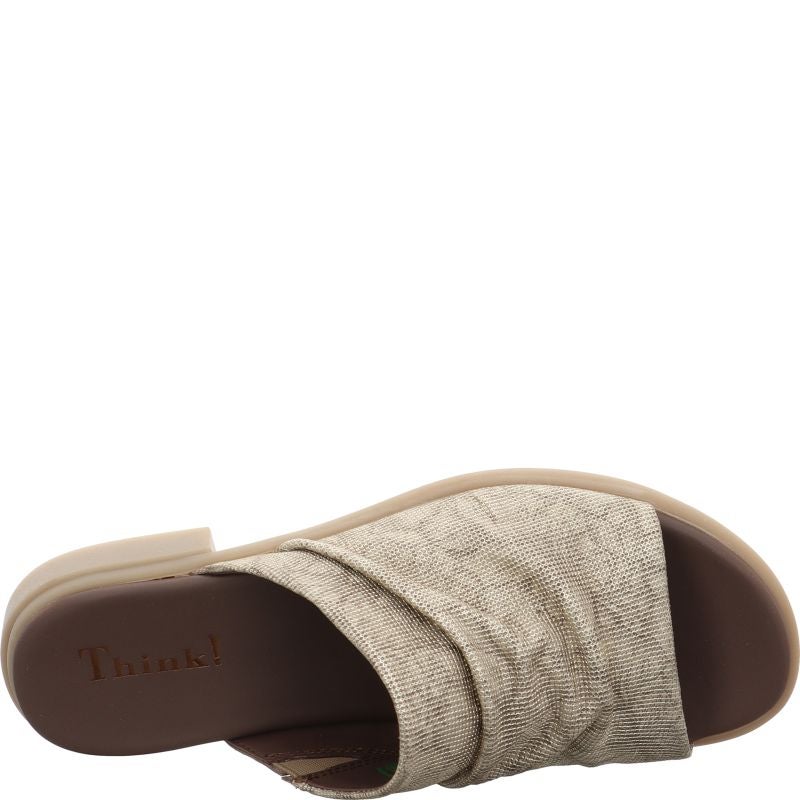 Think KAMAA Mules - Material: Leather in Grey
