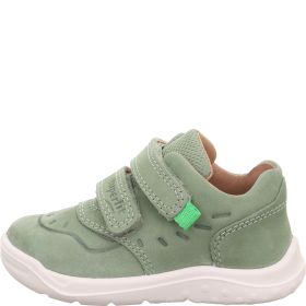 Superfit WHALEY Sneaker low - Material: Leder/Textil in Grün