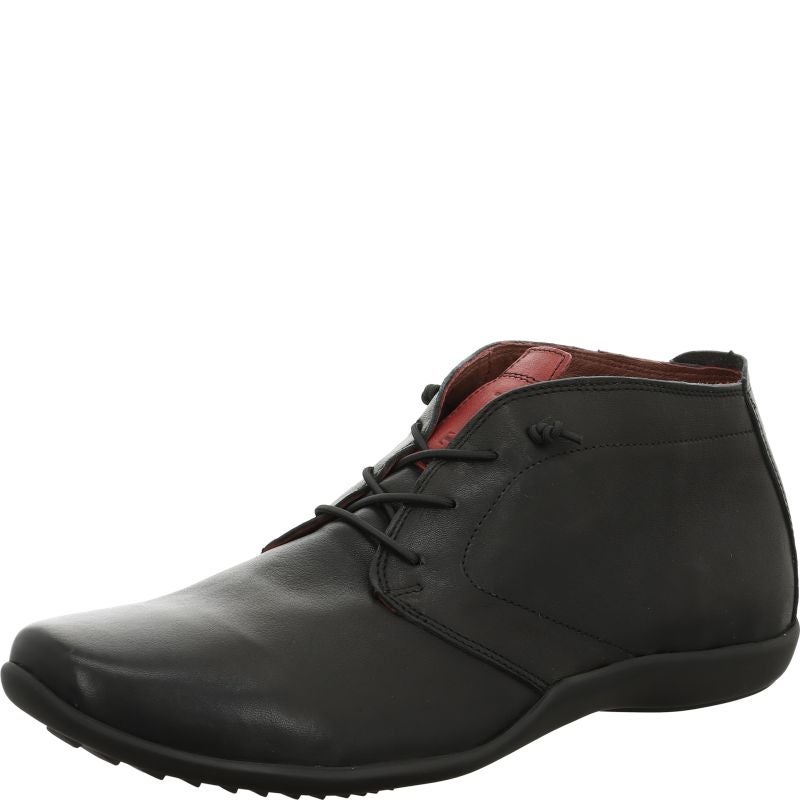 Think STONE HERREN Men Ankle boot - Material: Leather in Black