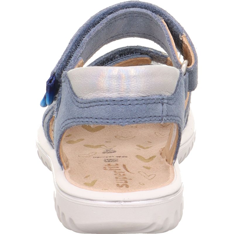 Superfit SPARKLE Mädchen Sandale - Material: Leder in Blau
