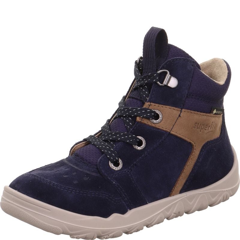 Superfit WALDERI  - Material: Leder/Textil in Blau