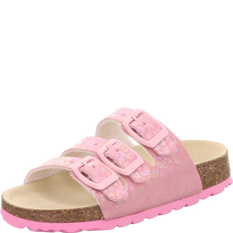 Superfit FUSSBETTPANTOFFEL Girls Slipper - Material: Sonstiges Material in Rose