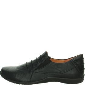 Think! STONE Herren Slipper - Material: Leder in Schwarz