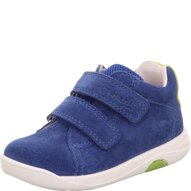 Superfit LILLO Jungen Sneaker low - Material: Leder/Textil in Blau