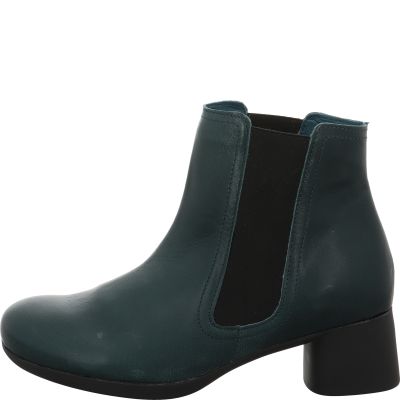 Think NANI Woman Ankle boot - Material: Leather in Blue