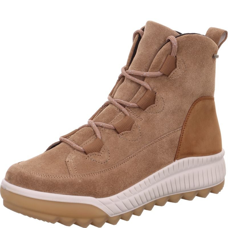 Legero TIRANO Damen Schnürboots - Material: Leder in Beige