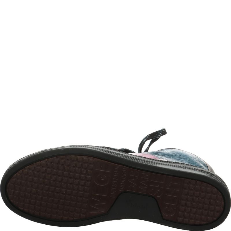 Think KUMI Woman Sneakers high - Material: Leather in Black