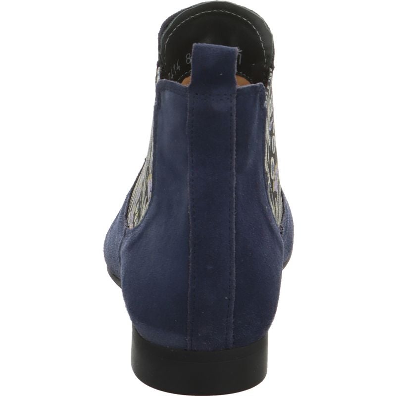 Think! GUAD2 Damen Chelsea Boots - Material: Leder in Blau