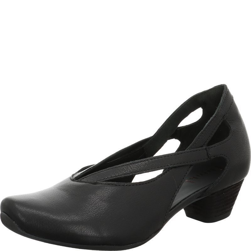 Think AIDA DAMEN  - Material: Leather in Black