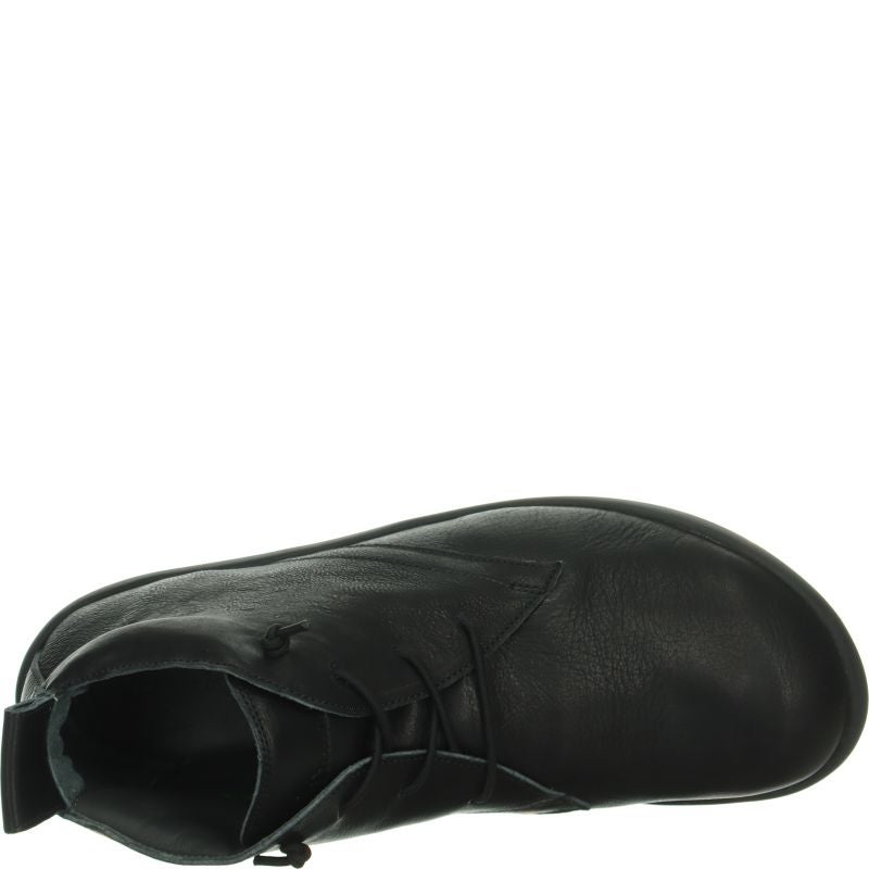 Think! HAPPAT Herren Sneaker high - Material: Leder in Schwarz