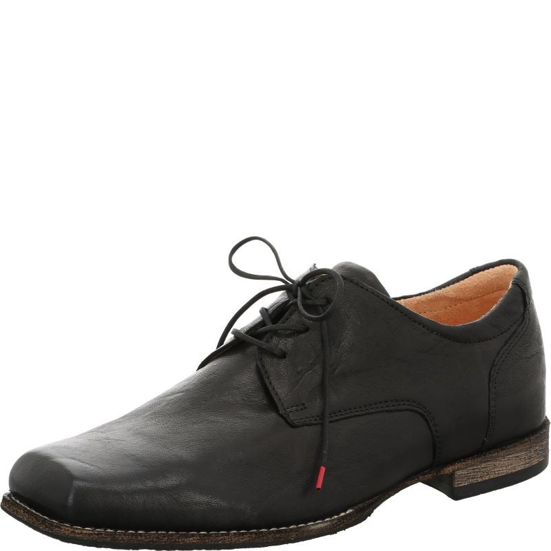Think GURU Men Lace up shoe - Material: Leather in Black