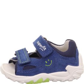 Superfit FLOW Boys Sandal - Material: Leather/Textil in Blue