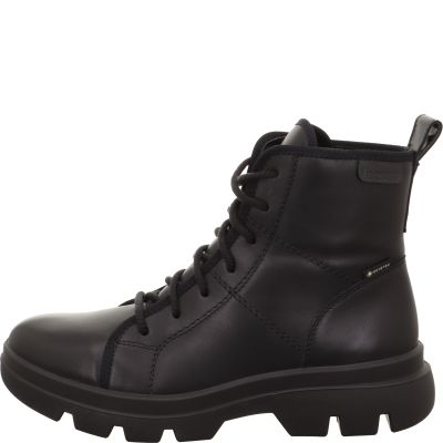 Legero ANGELINA Damen Schnürboots - Material: Leder in Schwarz