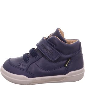 Superfit SUPERFREE Unisex, Boys Sneakers high - Material: Leather in Blue