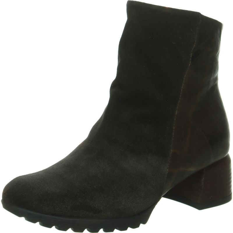 Think NOLA Woman Ankle boot - Material: Leather in Brown