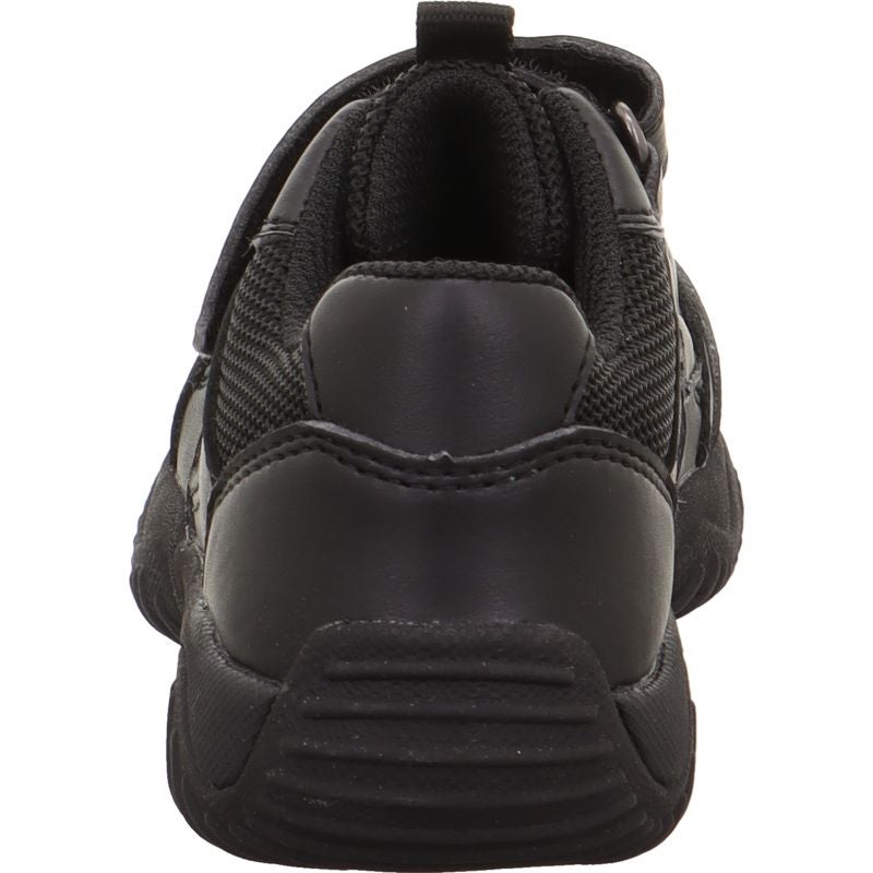 Superfit STORM Boys Sneakers low - Material: Leder/Sonstiges Material/Texti in Black