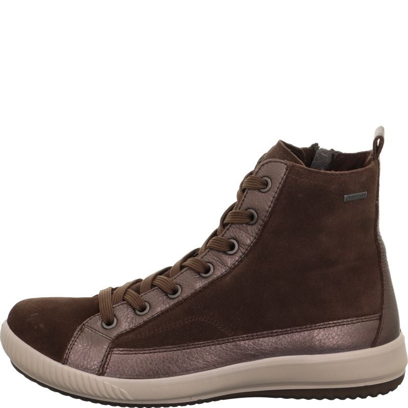 legero TANARO 5.0 Damen Sneaker high - Material: Leder in Braun
