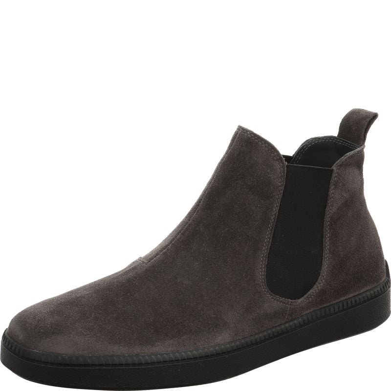 Think TURNA MEN Men Chelsea boot - Material: Leather in Grey