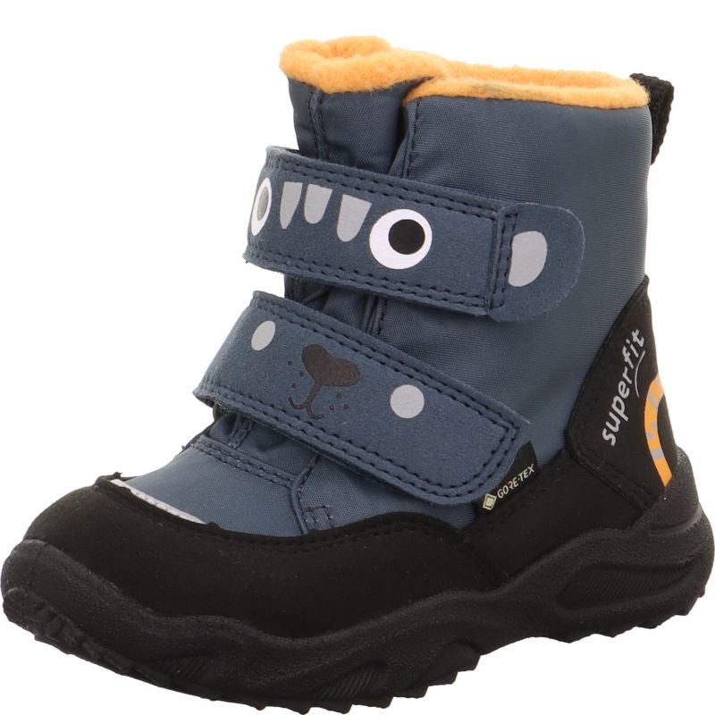 Superfit GLACIER Unisex, Boys Boot - Material: Textil/Sonstiges Material in Black