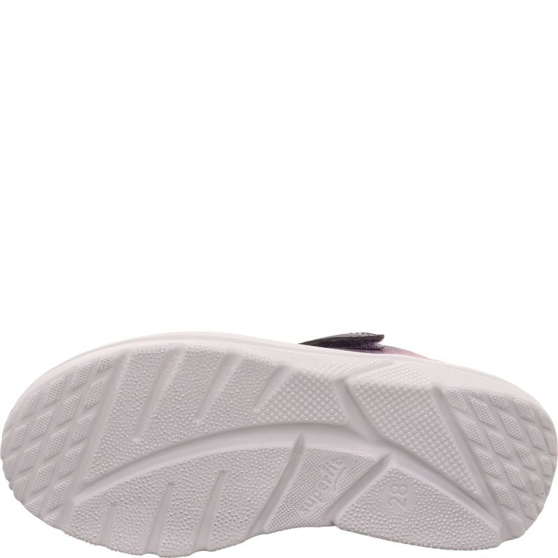 Superfit KICKS Unisex | Girls Sneakers low - Material: Textil/Sonstiges Material in Purple