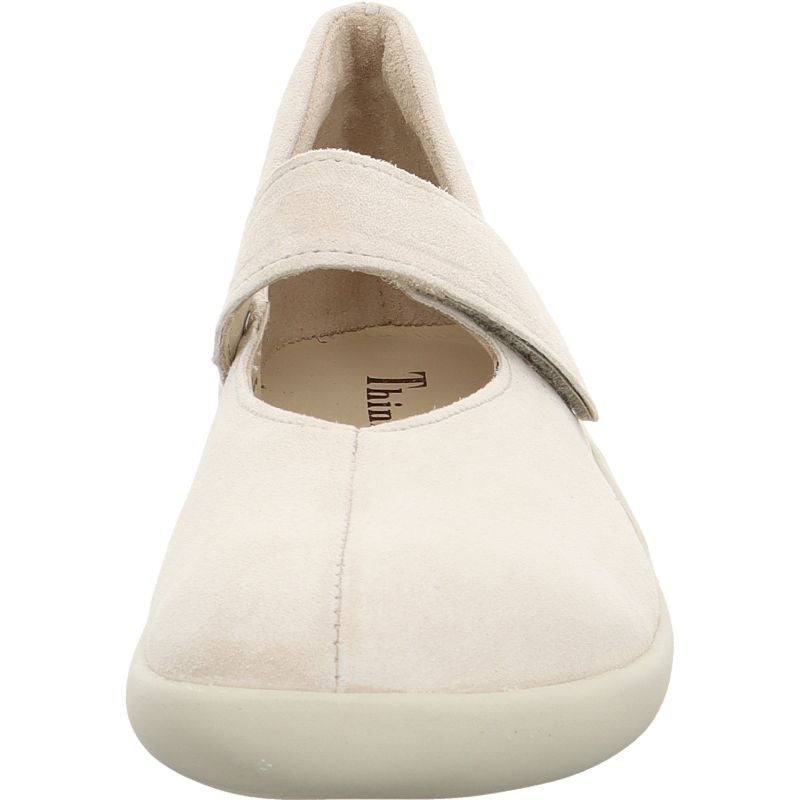 Think BLO Ballerina - Material: Leather in Beige