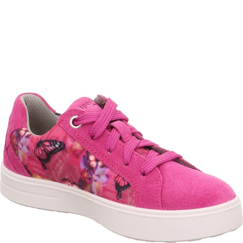 Superfit STELLA Sneakers low - Material: LederTextil in Pink