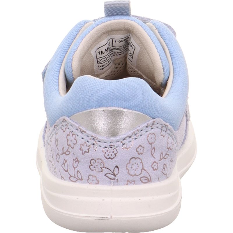 Superfit LILLO Girls Sneakers low - Material: Leather/Textil in Blue
