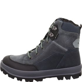 superfit TEDD Boys Boot - Material: Leather/Textil in Blue