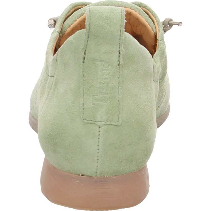 Think ALOA Woman Sneakers low - Material: Leather in Green