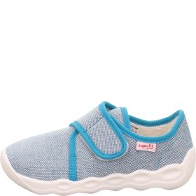 superfit BUBBLE Jungen Hausschuh - Material: Textil in Grün