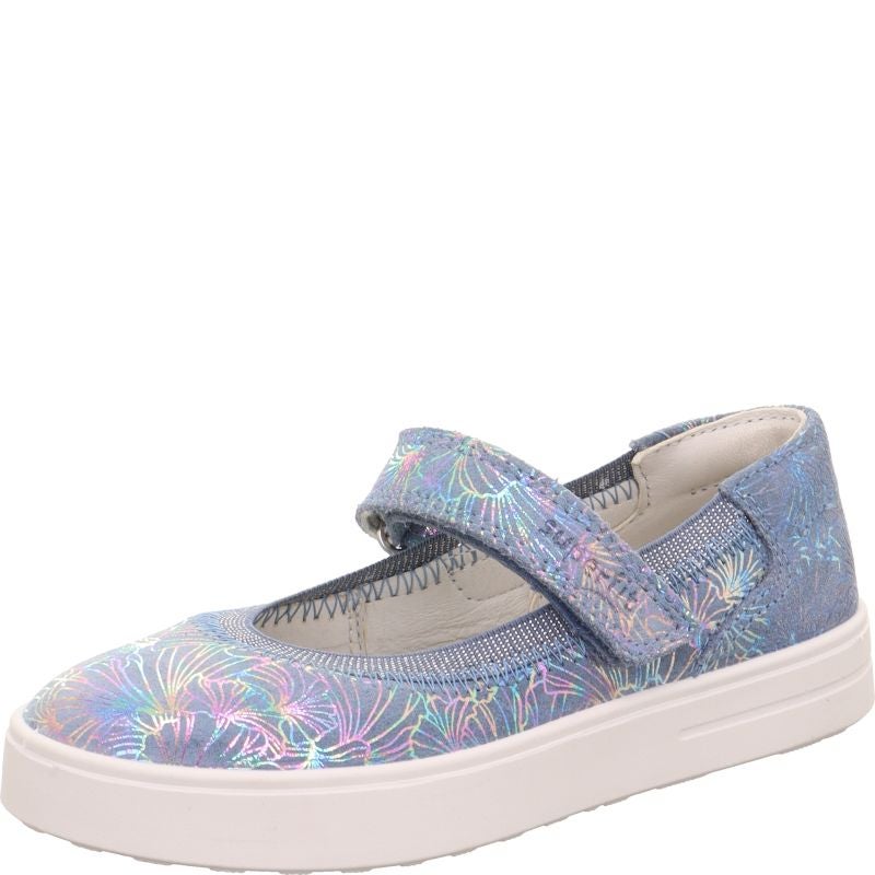 Superfit STELLA Girls Ballerina - Material: Leather in Blue